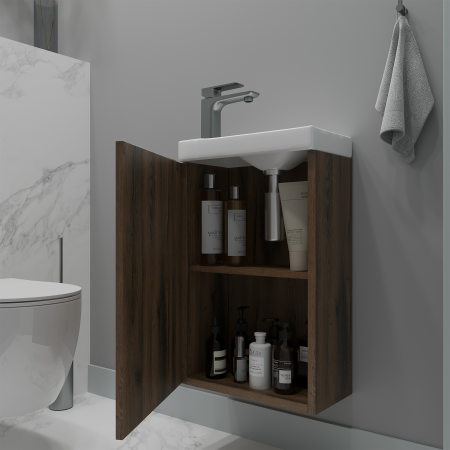 Тумба под раковину/столешницу Монови Слим, Аттик 40 