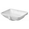 Duravit Starck 3 Раковина для встраивания снизу, с перел.,включая крепл.для встраив. в дерев. столеш., 490x365мм, Цвет белый (Спец.цена из наличия)