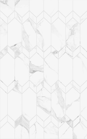 Плитка Mosaic белый 25х40 