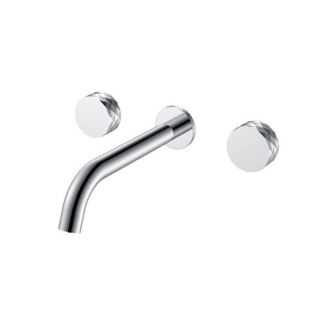 Смеситель из стены STICK DIAMOND на 3 отв. CHROME 