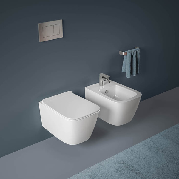 Artceram A16  Унитаз подвесной ТУРБО СМЫВ THE REEL, 36х52 см, с креплениями,  цвет белый SANIGLAZE (СПЕЦЦЕНА с нашего склада!) 