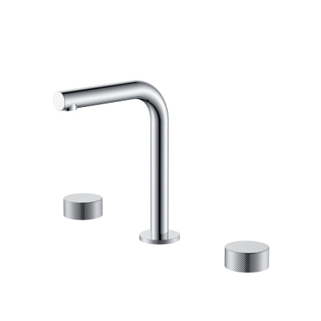 Смеситель на столешницу STICK SPIRALE на 3 отв. CHROME 