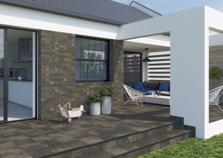 Капинос Ceramika Paradyz Scandiano Brown kapinos stopnica prosta 30x33 