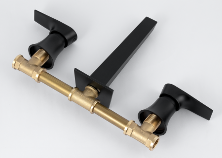 Смеситель для раковины Daniel Diva DV502215, чёрный матовый 