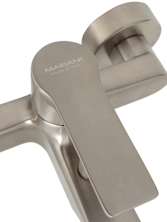 Смеситель для ванны Mariani Kali B16212KL, нержавеющая сталь 