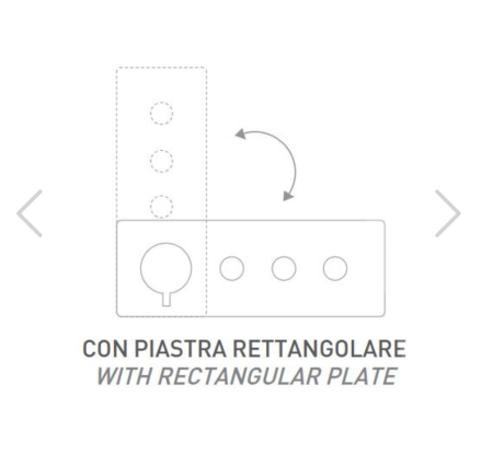 Смеситель для душа Remer X Style N98D4PWBBR, бронза масляная 