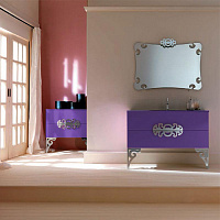 Eurolegno Glamour, Комплект мебели композиция 5, 120см, Цвет: iris lucido