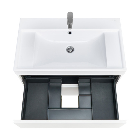 Roca ONA Тумба подвесная 785x450x565 мм. для раковины 800 мм, с 2 ящиками, белый матовый 