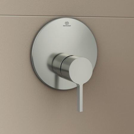 Ideal Standard Joy Смеситель для душа, встраиваемый, без комплектом EASY-BOX A1000NU, цвет: PVD Silver Storm 