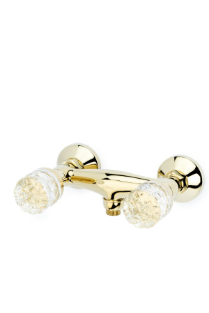 Смеситель для душа CRYSTAL, золото_Комплект 