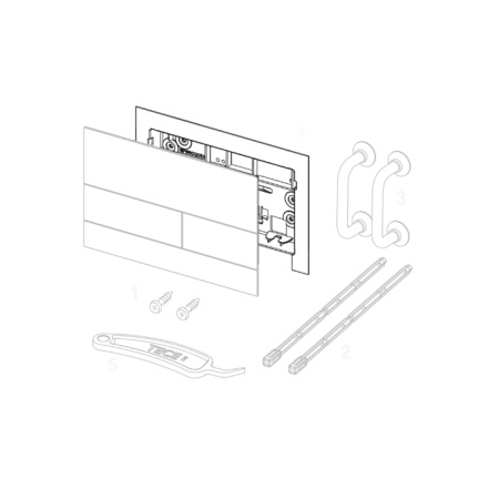 TECE Рамка для панелей TECEsquare II 