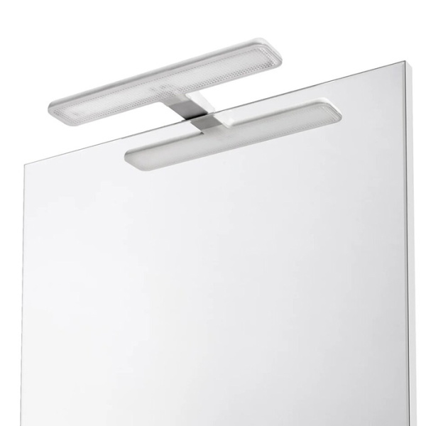 Roca THE GAP ORIGINAL Зеркало 450x16x850 мм, c LED-светильником, вкл. от общего выключателя (ZRU9000090) 