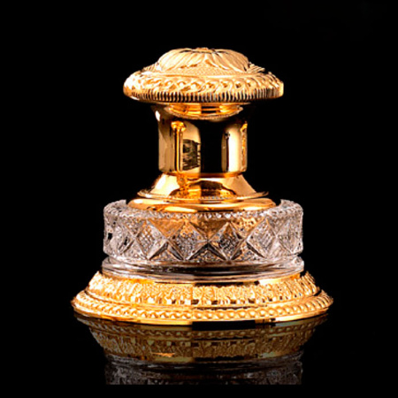 Devon&Devon Excelsior Swan Смеситель для установки на борт ванны с 5 отверстиями, переключателем и душем. Цвет: золото 24к. 