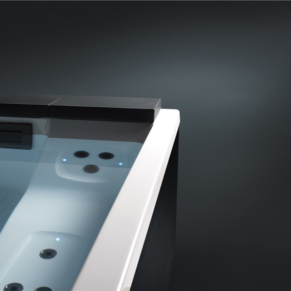 TREESSE QUARZ LIGHT 235 Минибассейн 2350х2150х900 мм., отдельностоящий, с панелями, с крышкой, цвет белый 