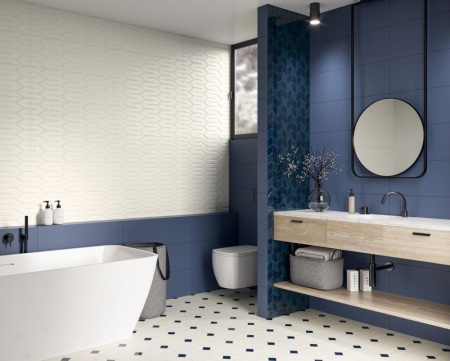   Nightwish Bianco B Struktura Rekt 25x75 (1,3) 