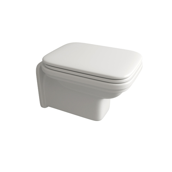 Kerasan Waldorf Унитаз подвесной 55х37см, цвет белый 