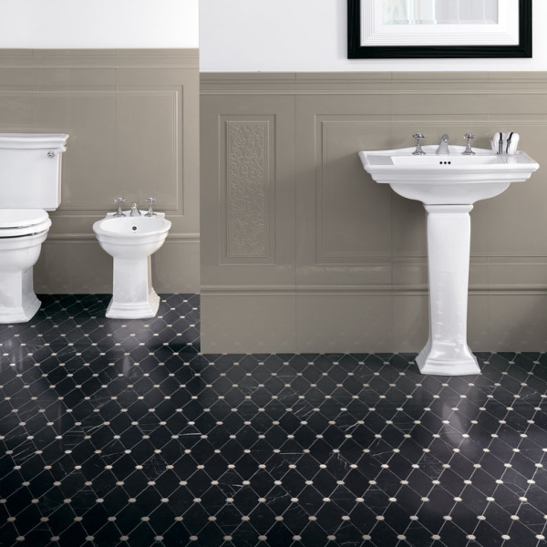 Devon Westminster Пьедестал для раковины, цвет: белый 