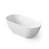 DEA DESIGN Edge Ванна отдельностоящая 160x75xh56 см, материал: Solid Surface искуственный камень, цвет: White №18