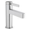 HANSGROHE FINORIS Смеситель для раковины на 1 отверстие, однорычажный, с донным клапаном, цвет хром
