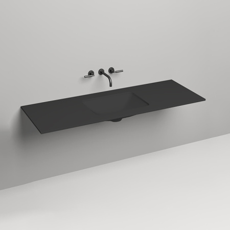 SALINI Столешница 1500х500х15 мм, из материалв S-Stone, цвет  матовый RAL 9011 