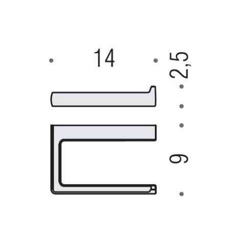 Colombo Lulu Держатель туалетной бумаги, цвет: хром 