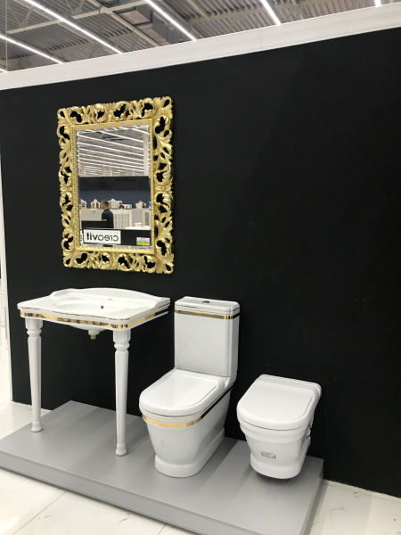 CREAVIT Крышка дюропласт с микролифтом ANTIK KC3631 