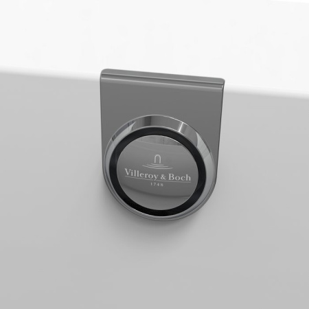 Villeroy&Boch Oberon 2.0 Ванна встраиваемая 1800*800*495, слив сбоку, в к-те ножки и слив-перелив хром, материал: Quaryl, цвет: альпийский белый 