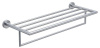 Gedy Project, полка для полотенец, цвет зачищенный хром
