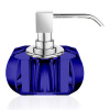 Decor Walther KR BMD Kristall Дозатор для мыла, цвет:  Capri Blue / Chrome