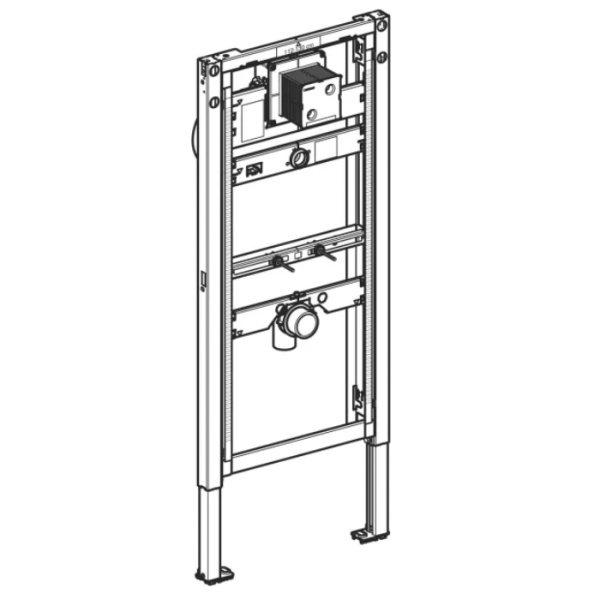 Geberit Duofix Инсталляция для писсуара, 112–130 см, универсальная (замена 111.616.00.1) 