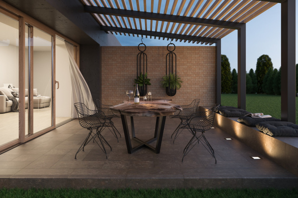 Капинос угловой  Ilario Beige Kapinos Stopnica Narozna 32,8х32,8 