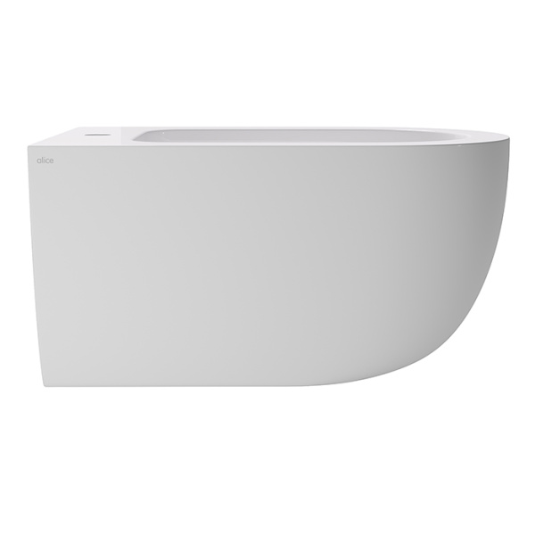 Alice Unica Биде 55х35, подвесное, без комплекта крепежа FIX10, белый глянцевый 