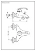 Emmevi Ramses, однорычажный смеситель для ванны без ручного душа 
