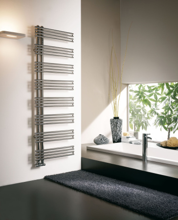 Cordivari Kelly thermostat SX, полотенцесушитель электрический 1240/500, цвет полированная сталь 