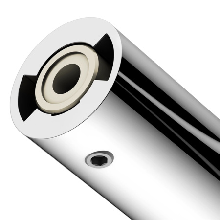 Keuco REVA Поручень, допустимая нагрузка 115 кг, верт. и горизонт.монтаж, скрытый крепеж в к-те цвет:  хром 