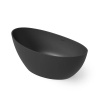 DEA DESIGN Elegant Ванна отдельностоящая 160x80xh55 см, материал: Solid Surface искуственный камень, цвет: Black №16