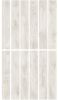 Гранит керамический K-2301/SR ДУБРАВА Белый 20х120х1,1 см 