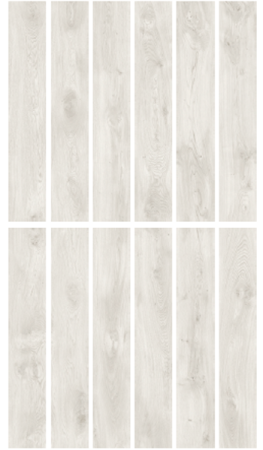 Гранит керамический K-2301/SR ДУБРАВА Белый 20х120х1,1 см 