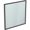 Ideal Standard Conca Квадратное зеркало в черной раме 100х100 см, диаметральная светодиодная подсветка neutral 