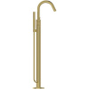 Ideal Standard Joy Смеситель для ванны, напольный, с ручным душем, цвет: PVD Brushed Gold 