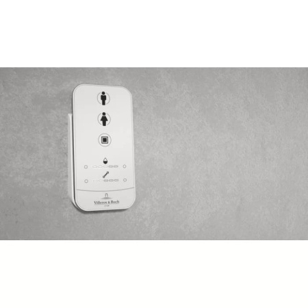 Villeroy&Boch Viclean Унитаз-биде подвесной 385*595*360, в комплекте с сиденьем, покрытие CeramicPlus, цвет альпийский белый 