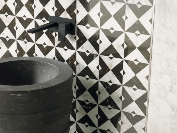 Плитка керамическая настенная MARMI CUBIK 59,6x150 см (новый пакинг 3 шт.в коробке) 