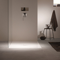 BETTE Floor Душевой поддон 80х80х3.5 см, квадратный, D90 мм, цвет белый