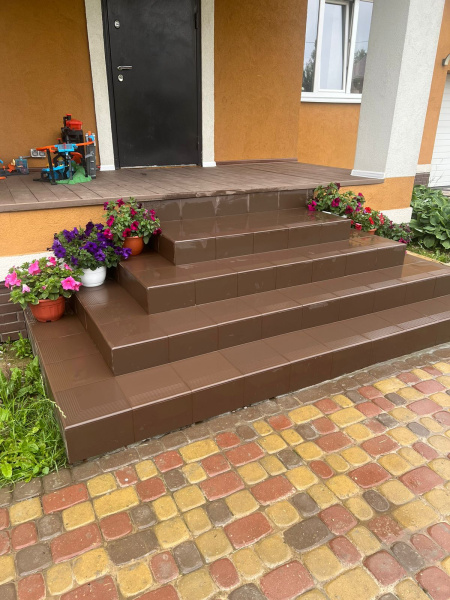 Ступень  Natural Brown Stopnica Prosta B1a 30x30 (1,17) 