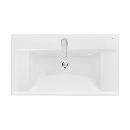 Roca ONA Раковина мебельная 800х460x132 мм из композитного материала, белый (ZRU9307562) 