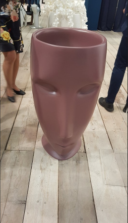 Kerasan Artwork Раковина свободностоящая "MOLOCO", с отверстием для слива в стену, цвет Borgogna matt 