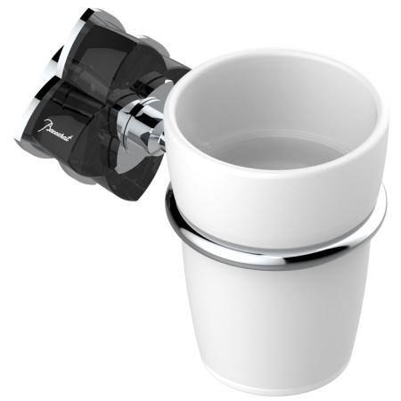 THG PETALE DE CRISTAL NOIR Стакан стеклянный, подвесной, цвет хром 