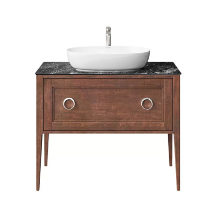 Kerama Marazzi Тумба PLAZA Classic NEO напольная 1+1 ящик 100, орех матовый 